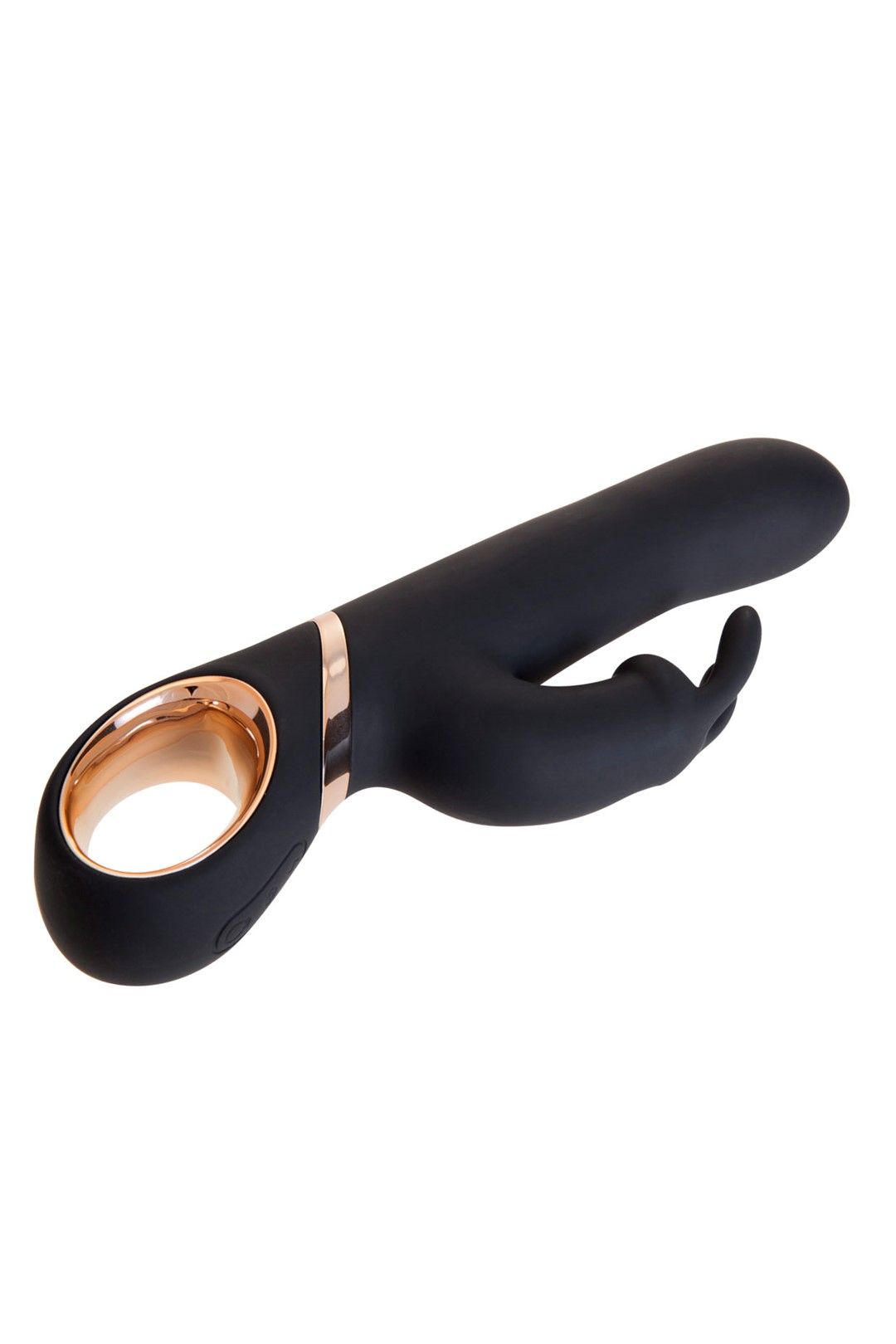 Вибратор-кролик S Pleasures Premium Naughty, 22,7 см (черный)