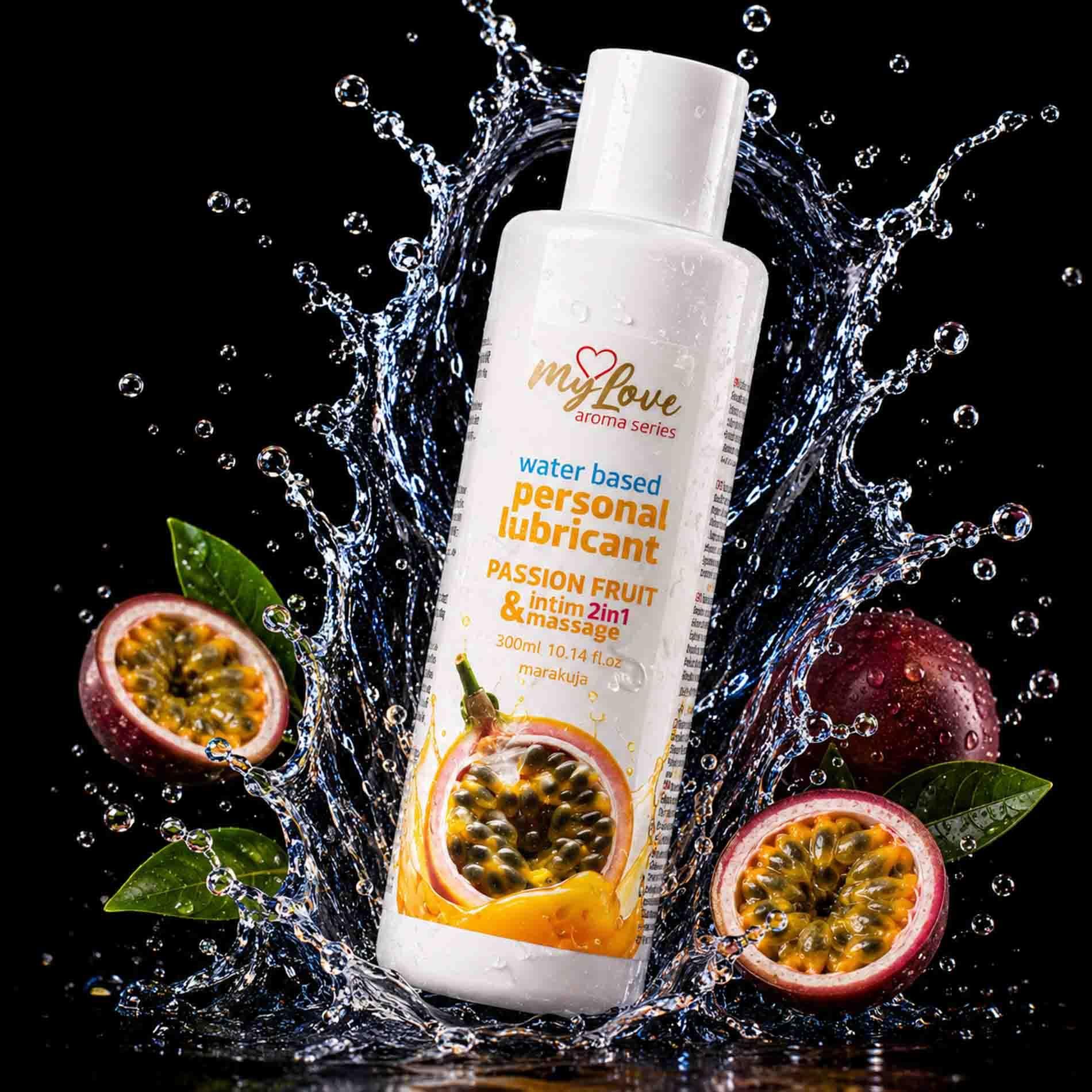 Лубрикант MyLove Aroma Series Intim&Massage 2in1 Passion Fruit, 300 мл