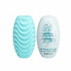 Мастурбатор яйце Pretty Love Attractive Double Sided (бірюзовий)