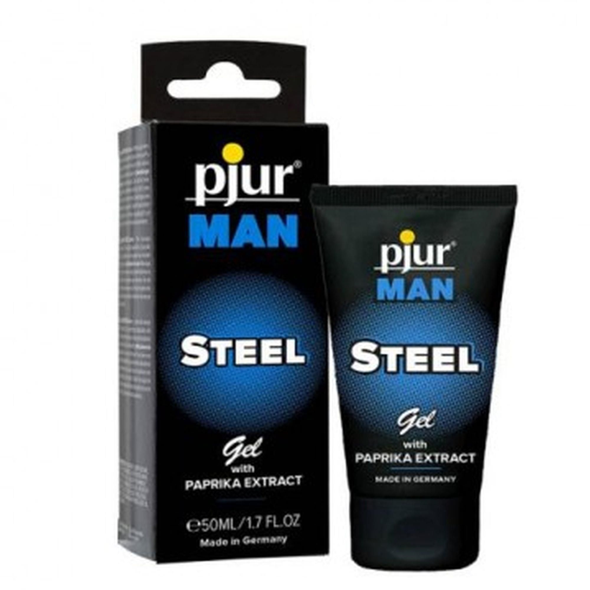Ekscytujący żel do masażu Pjur Man Steel Ge, 50 ml