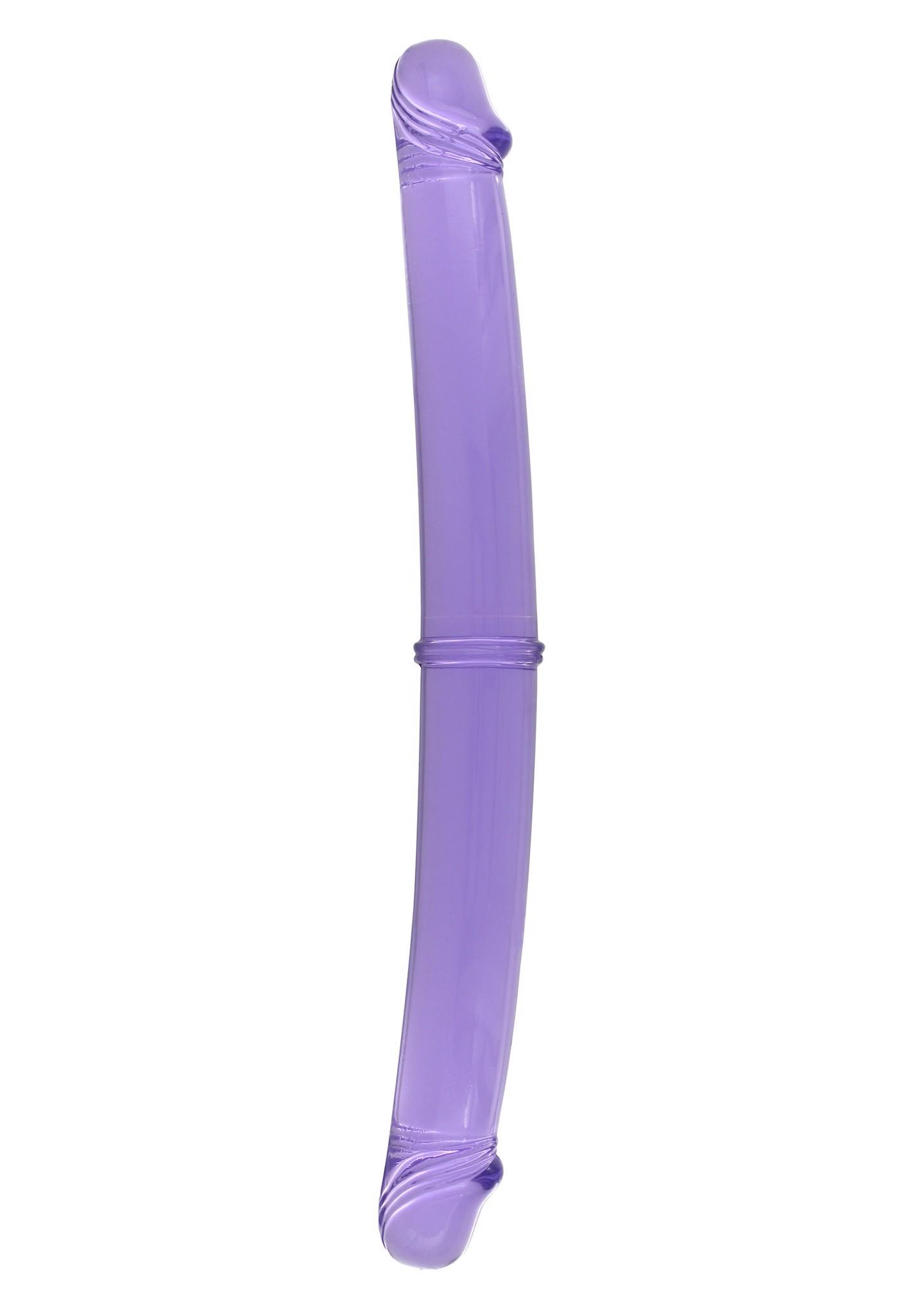 Двухсторонний фаллоимитатор Twinzer Double Dong 12 inch, 32 см (фиолетовый)