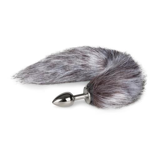 Easytoys Lisi Ogon - Korek analny, Srebro, 40 cm
