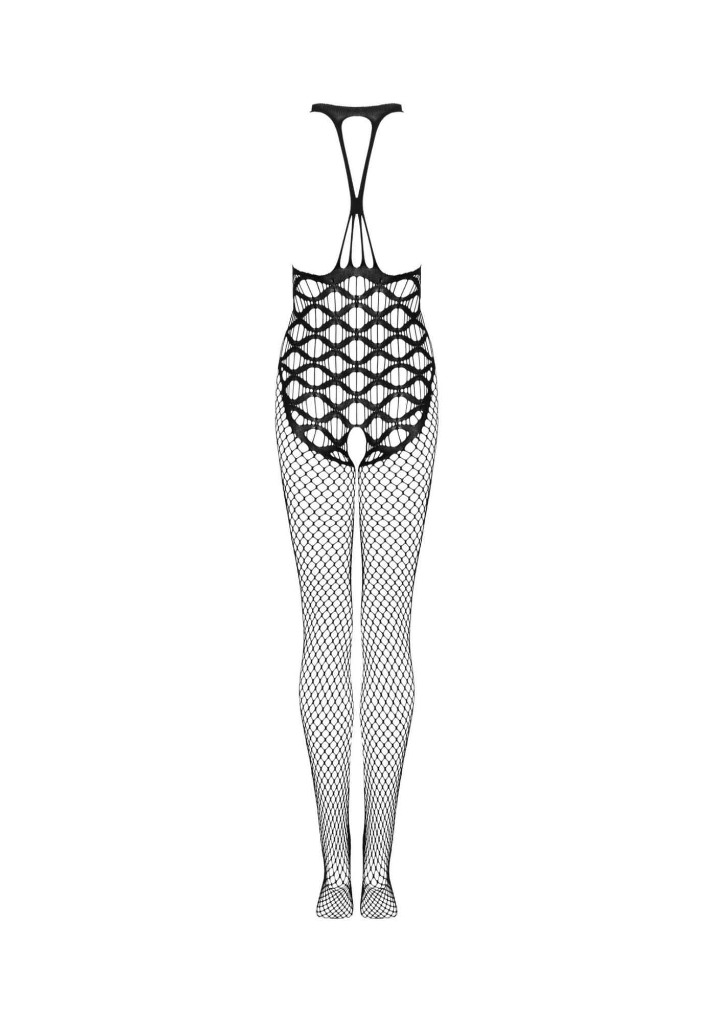 Сексуальный комбинезон Obsessive G332, S/M/L (черный)