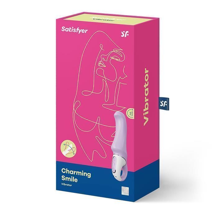 Вибратор Satisfyer Vibes Charming Smile, 18.5 см (сиреневый)