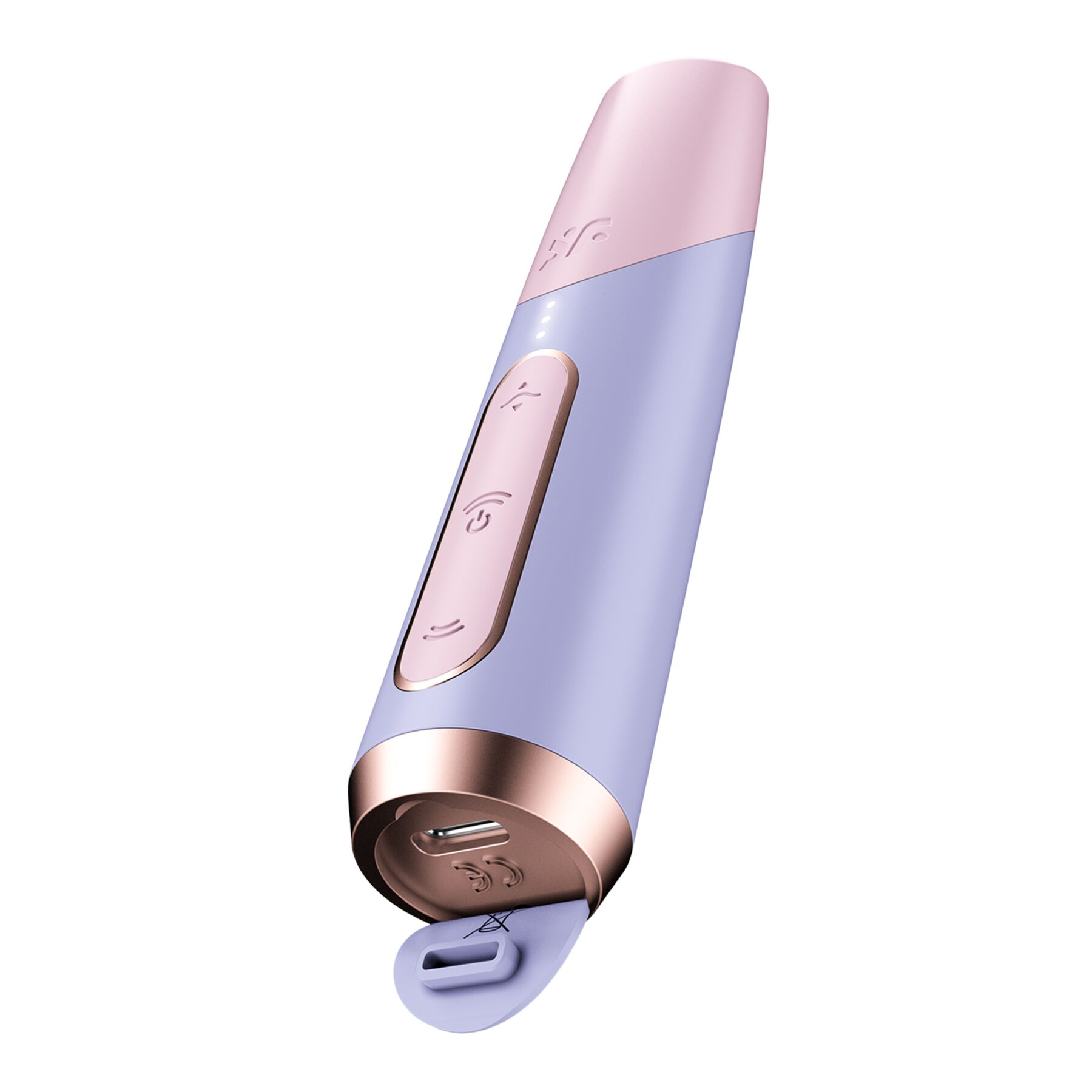 Вакуумный стимулятор клитора Satisfyer Bold Kiss (розовый-голубой)