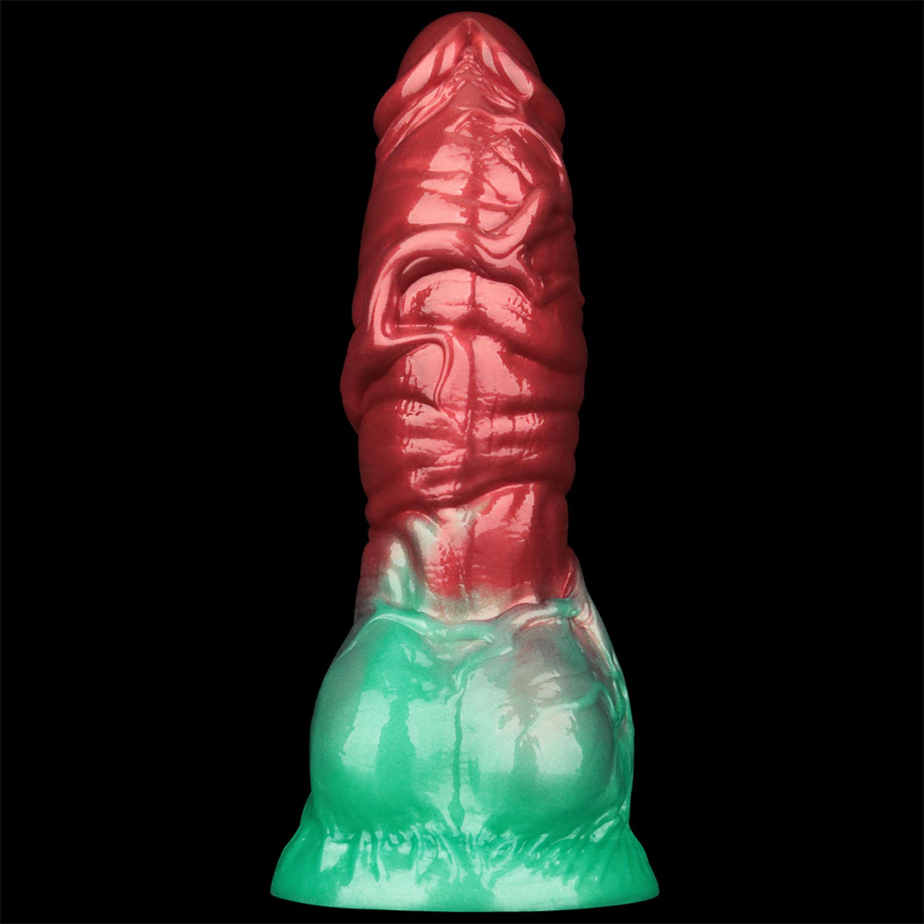 Фаллоимитатор Lovetoy Dual Density 7.5’’, 19 см (красный)