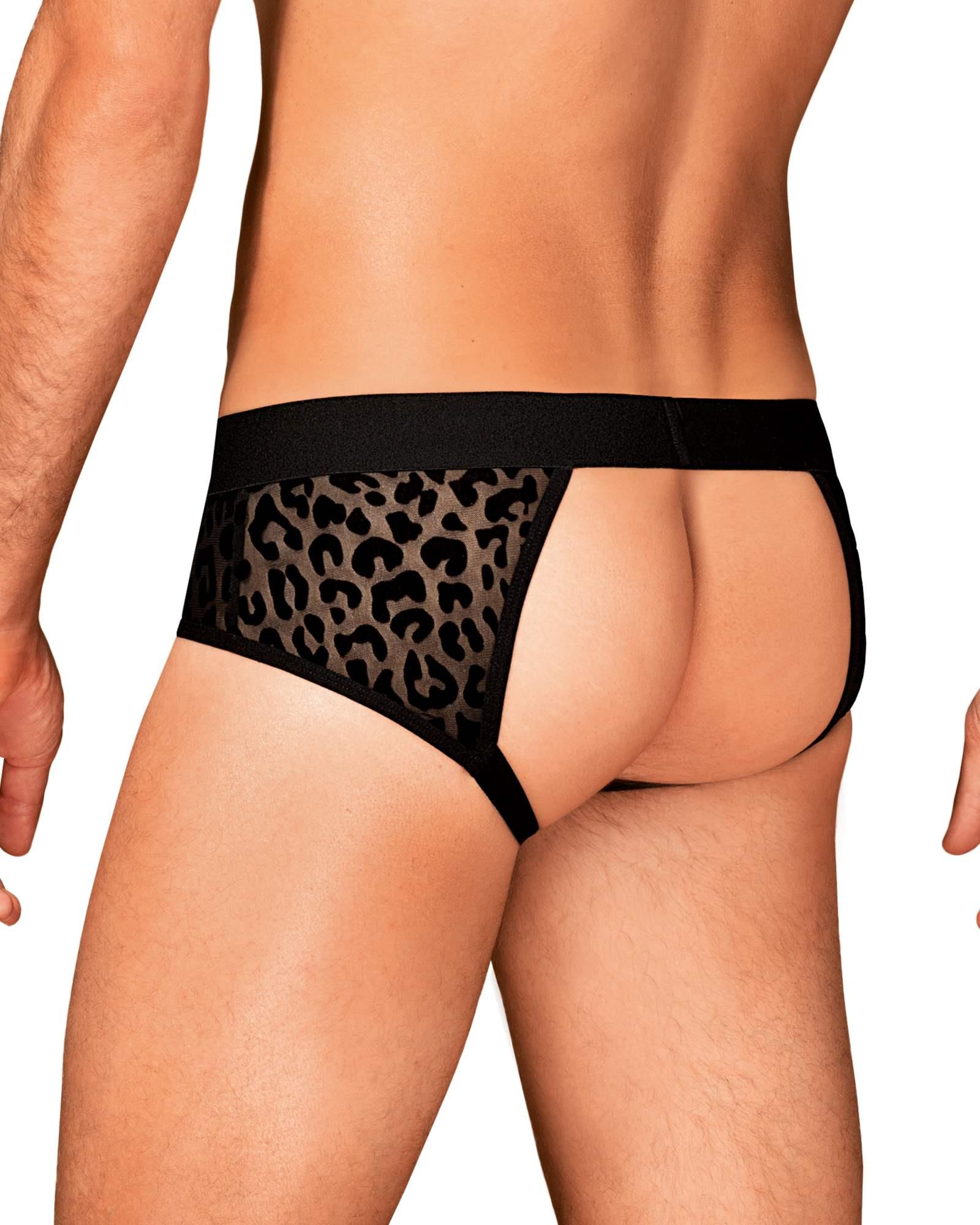 Мужские трусы Obsessive Azmeron Jockstrap, S/M (черный)