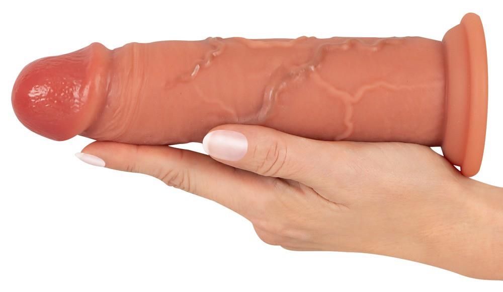 Dildo Realistixxx Moveable Ski, 20.5 cm (w kolorze cielistym)