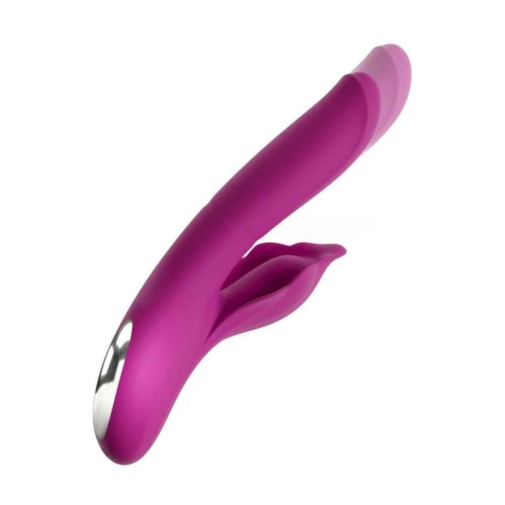 Wibrator królik Javida, 24 cm (fioletowy)