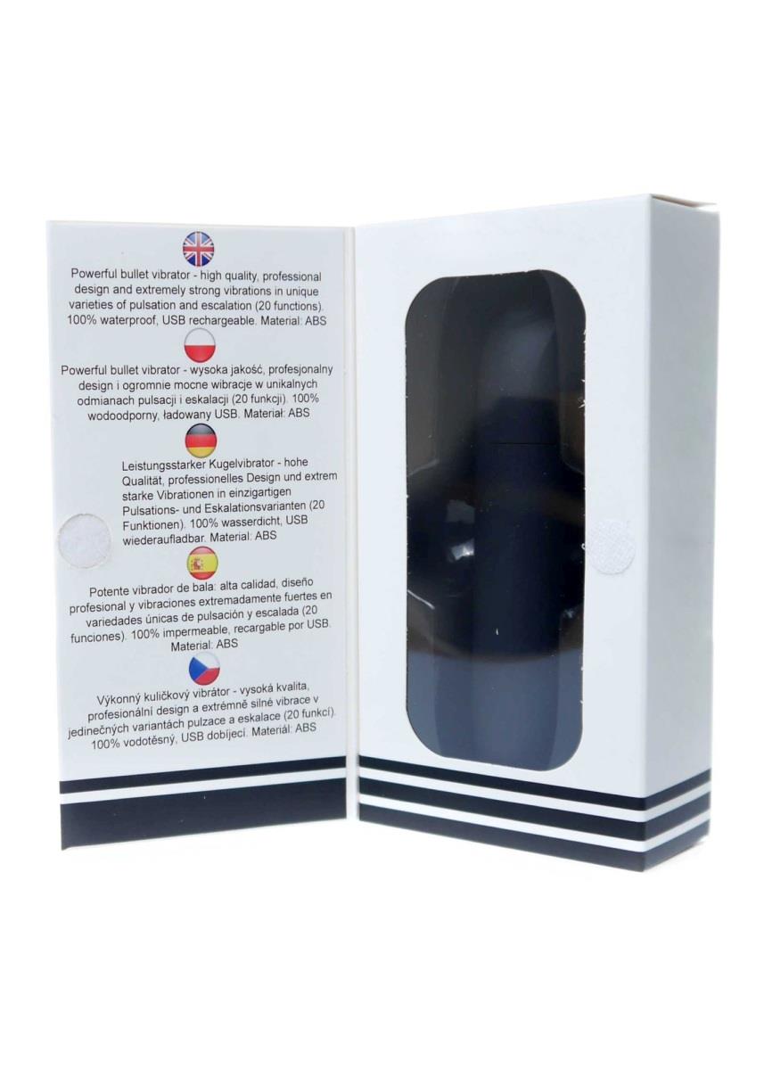 Мини-вибратор B - Series Magic Powerful Bullet, 10 см (черный)