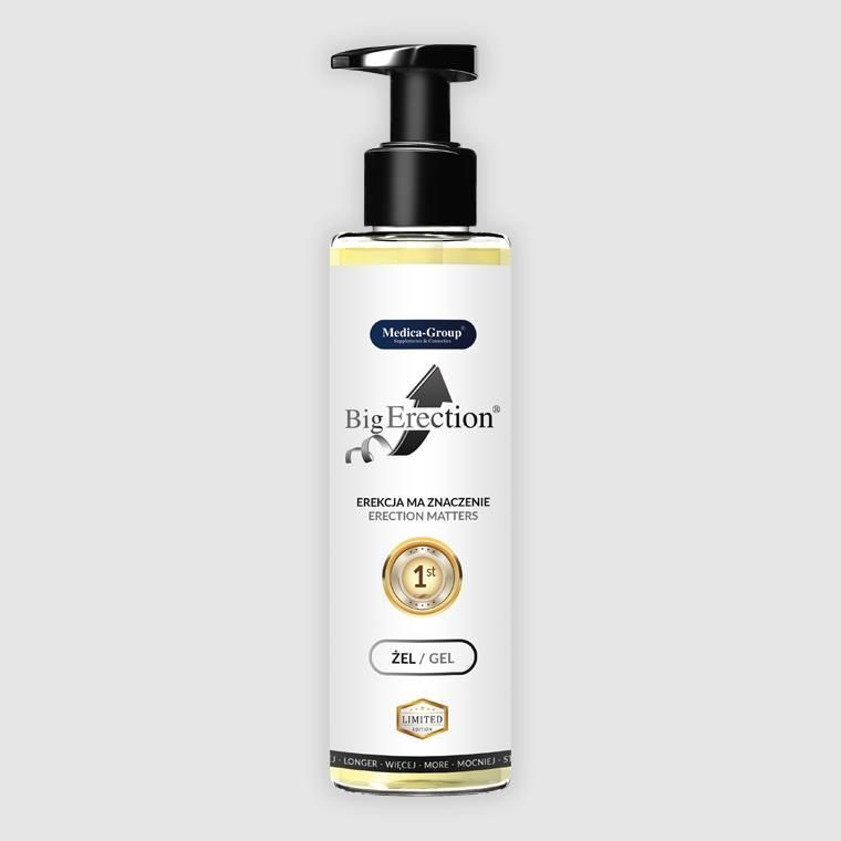 Medica-Group BigErection - Żel na erekcję, Bezzapachowy, 150 ml