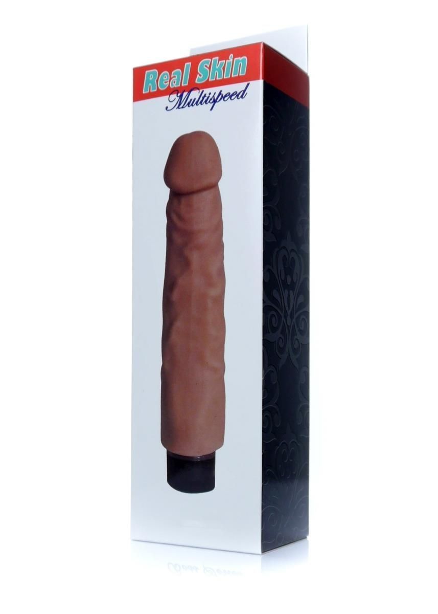 Вібратор реалістичний Boss Real Skin, 22.5 см (тілесний)