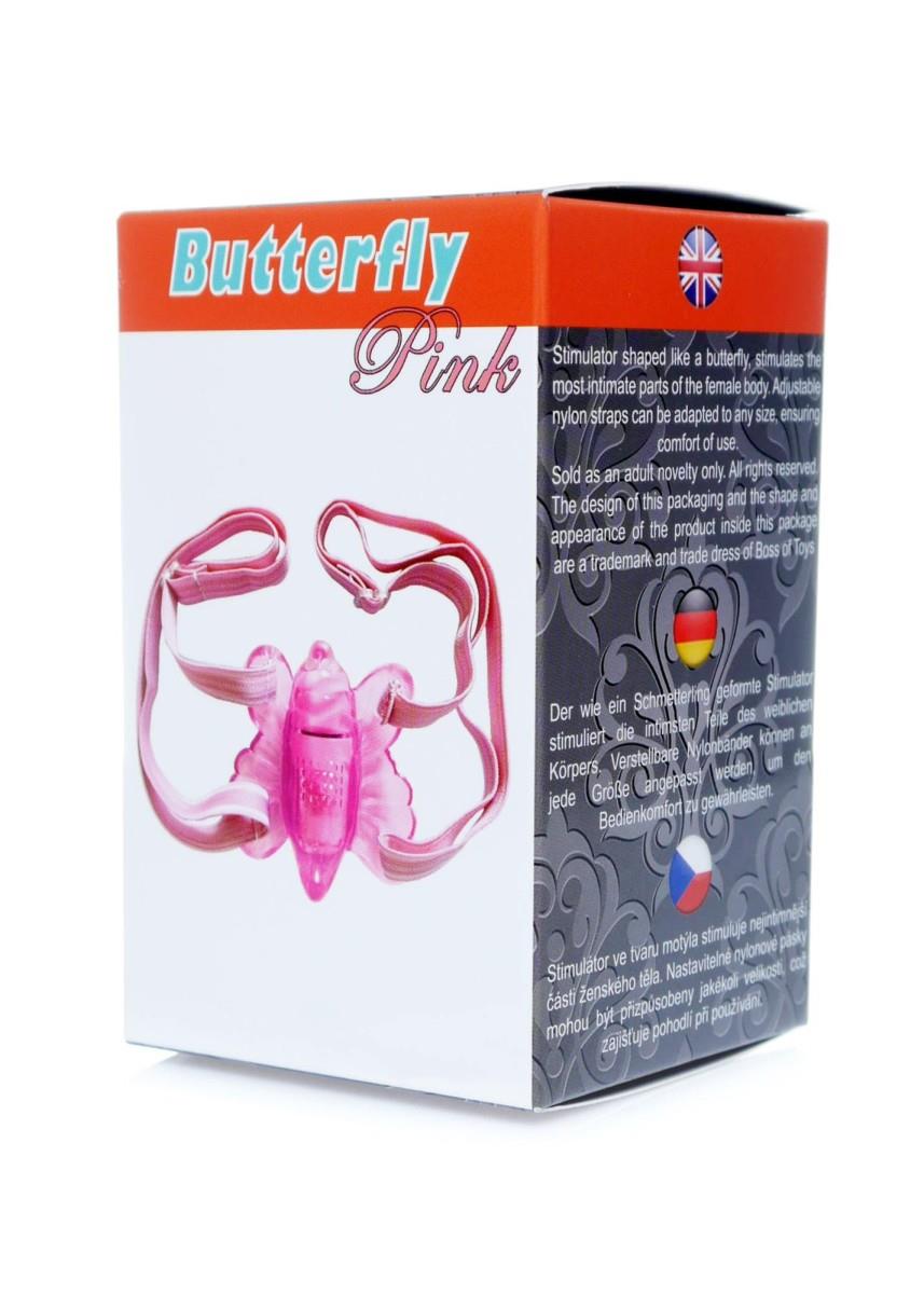 Вібратор для клітора B - Series EasyLove Butterfly (рожевий)