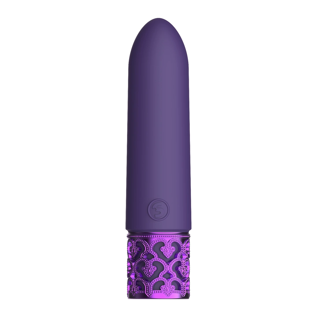 Мини-вибратор Royal Gems Imperial, 10 см (фиолетовый)
