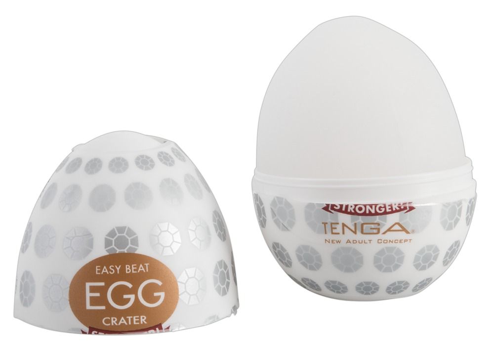 Мастурбатор яйцо Tenga Egg Stronger Crater (белый)
