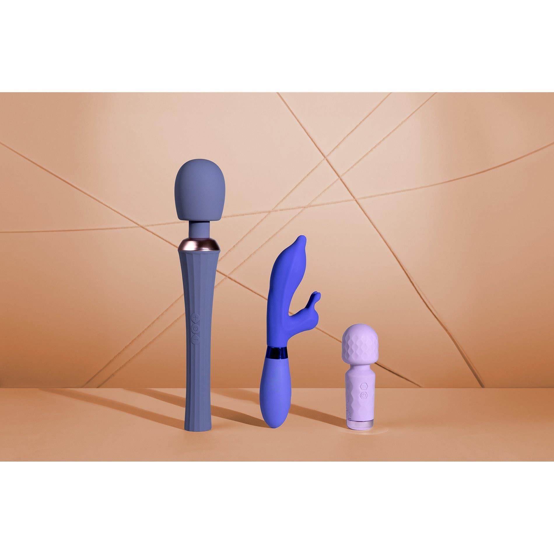 Мини-вибратор Loveline Mini Wand, 11.4 см (фиолетовый)