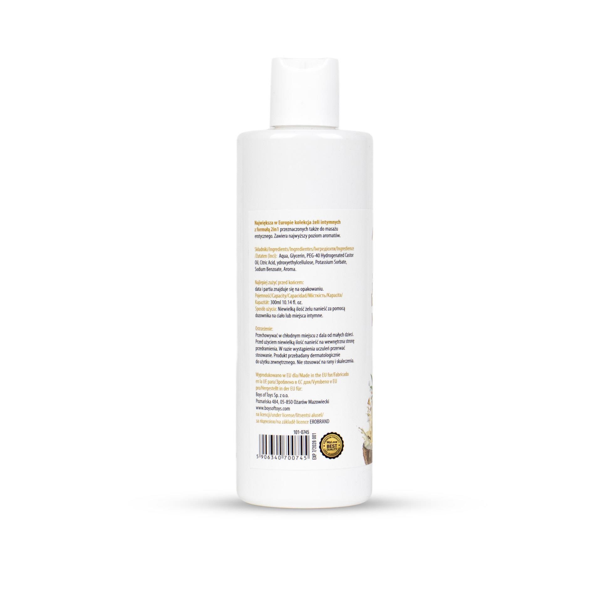 Лубрикант MyLove Aroma Series Intim&Massage 2in1 Malibu, 300 мл