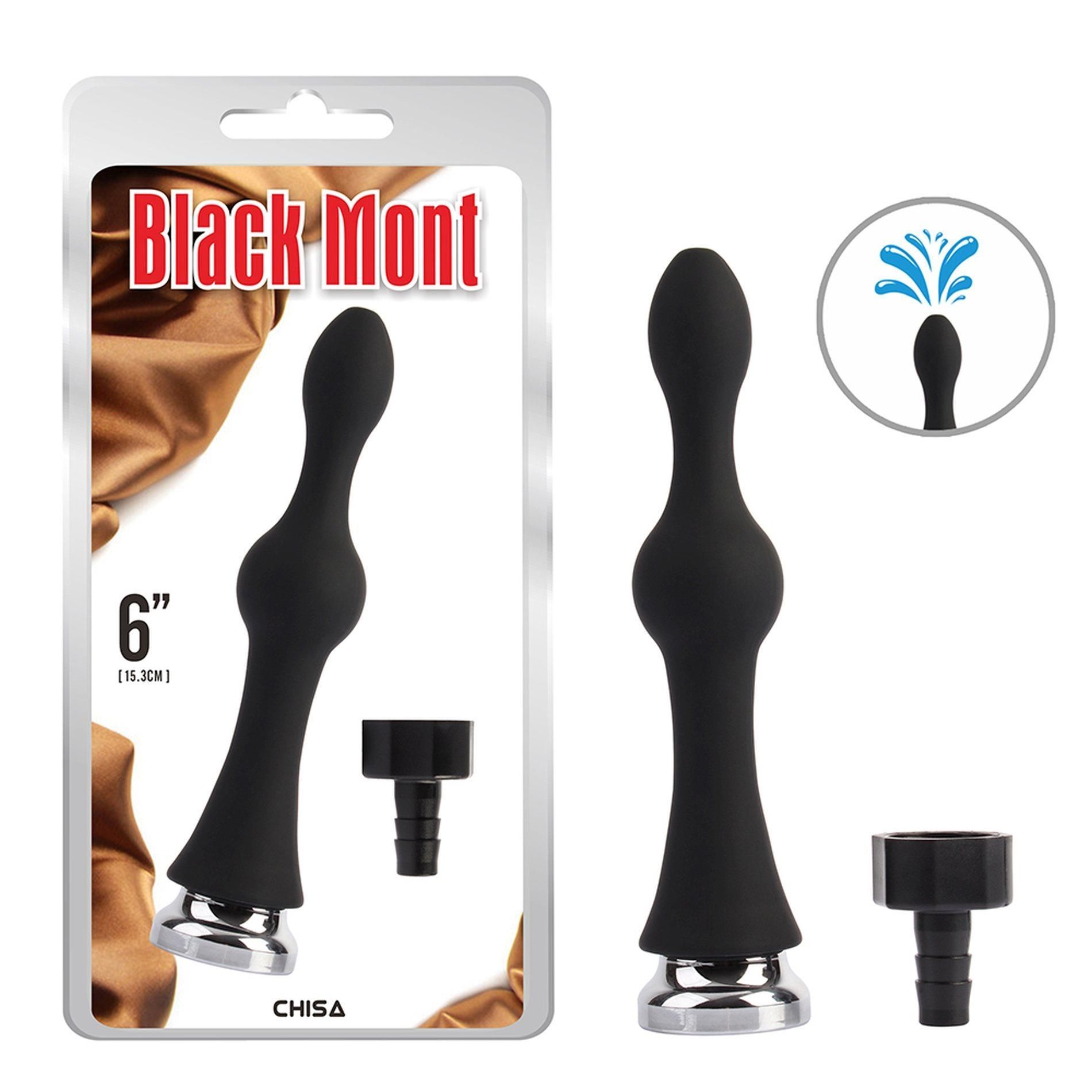 Анальный душ Black Mont Teasing Enema 6 (черный)