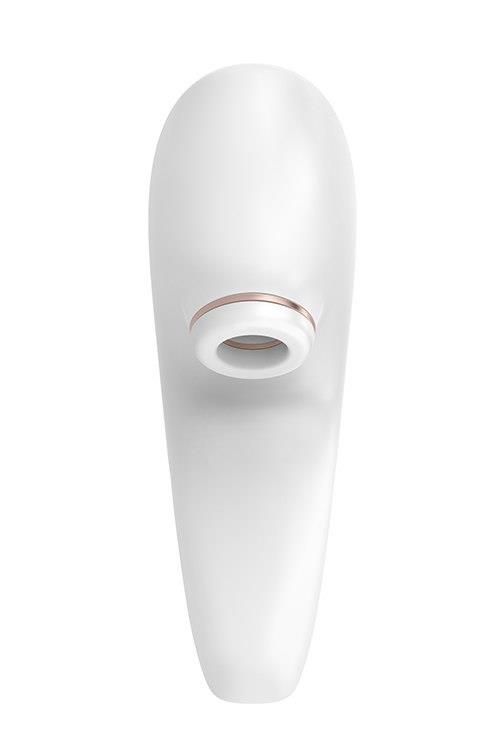 Вібратор з вакуумною стимуляцією для пар Satisfyer Pro 4 Couples, 12,3 см (білий)
