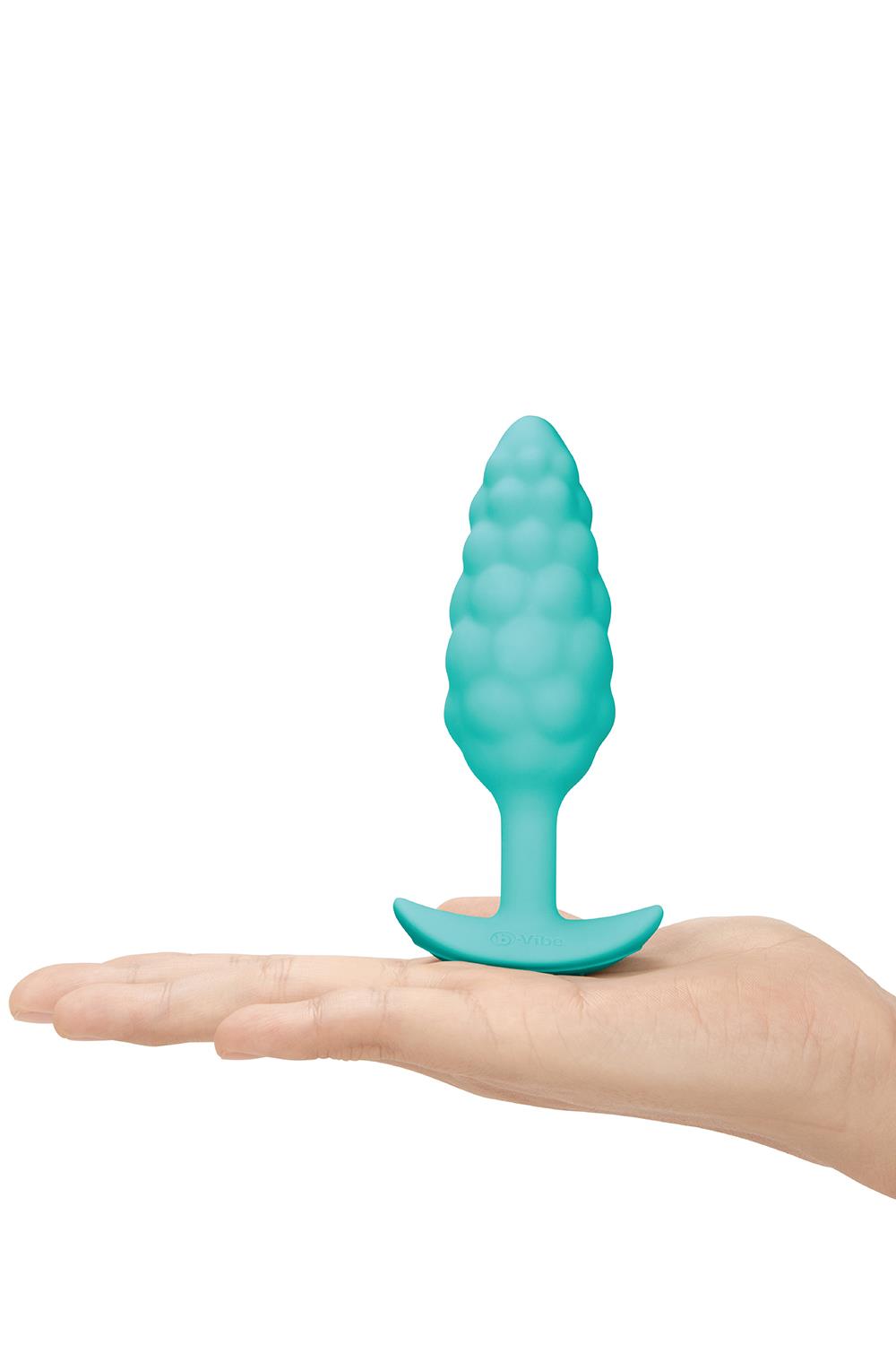Korek analny B-Vibe Bump, 12 cm (miętowy)