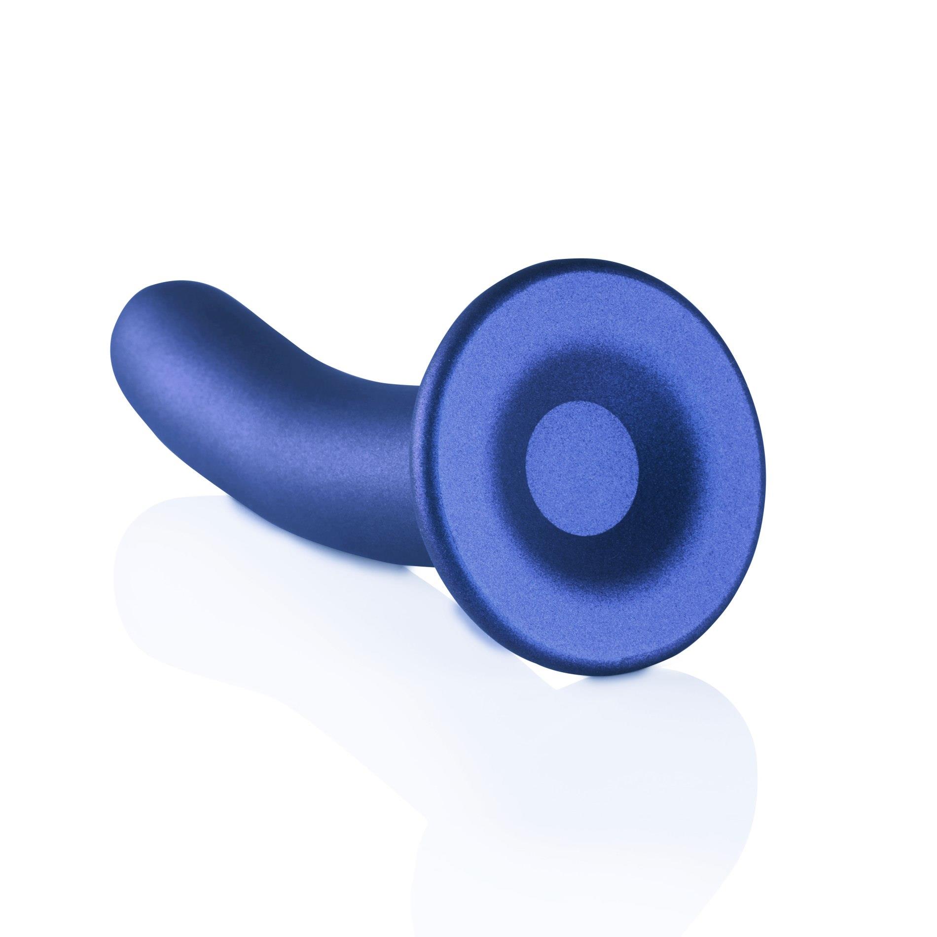 Фаллоимитатор Ouch! Smooth G-Spot Dildo 6'', 15 см (синий)