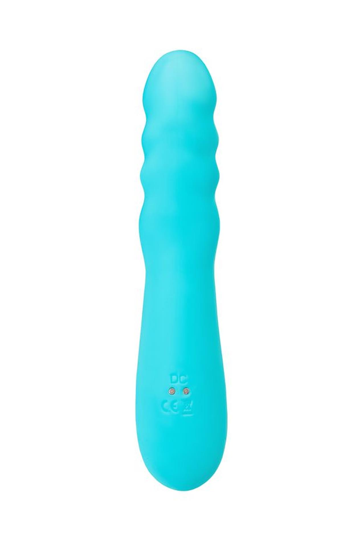 Toyfa Merry-Swi - Wibrator królik, Niebieski, 20.7 cm