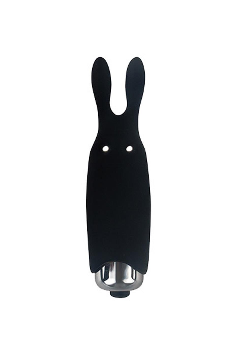 Вибратор для клитора Adrien Lastic Pocket Vibe Rabbit, 8.5 см (чёрный)
