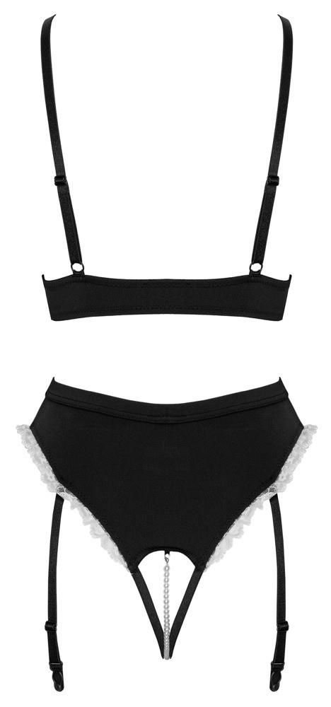 Костюм горничной Cottelli Costumes Maid Set, S (черный)