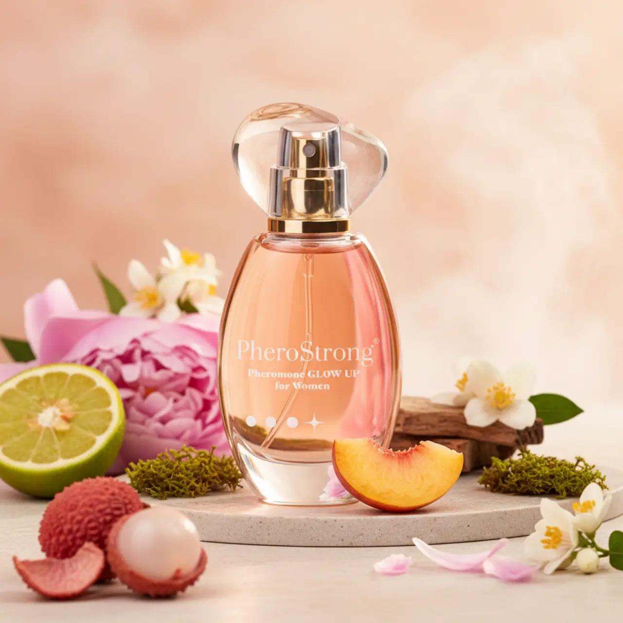 Perfumy z feromonami dla kobiet PheroStrong Pheromone Glow Up, 50 ml