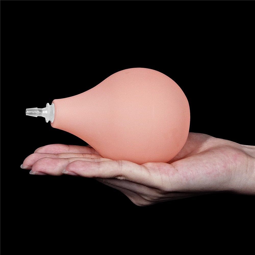 Фаллоимитатор с эякуляцией LoveToy Squirt Extreme, 23 см (телесный)