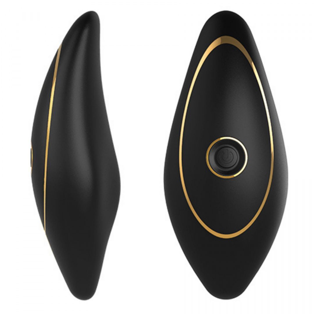Вибратор в трусики Dream Toys Elite Vivienne, 10,5 см (черный)