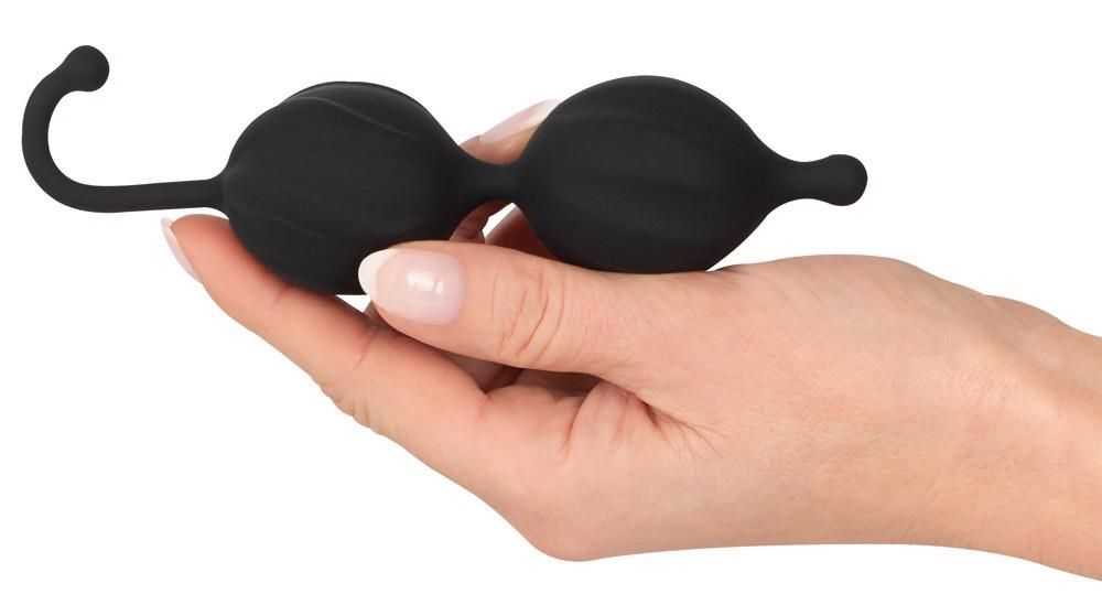 Вагинальные шарики Orion Black Velvets Love Balls,16 см (черный)