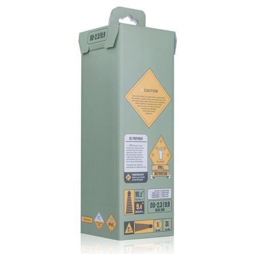 Korek analny Buttr Devil Dog Butt Plug, 25,9 cm (czarny)