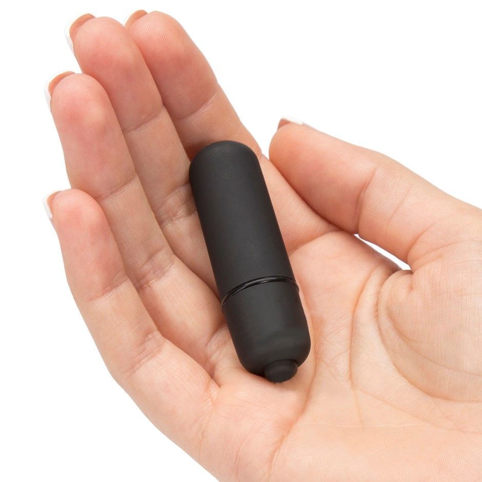 Вібратор X-Basic Bullet Mini One Speed, 5,9 см (чорний)