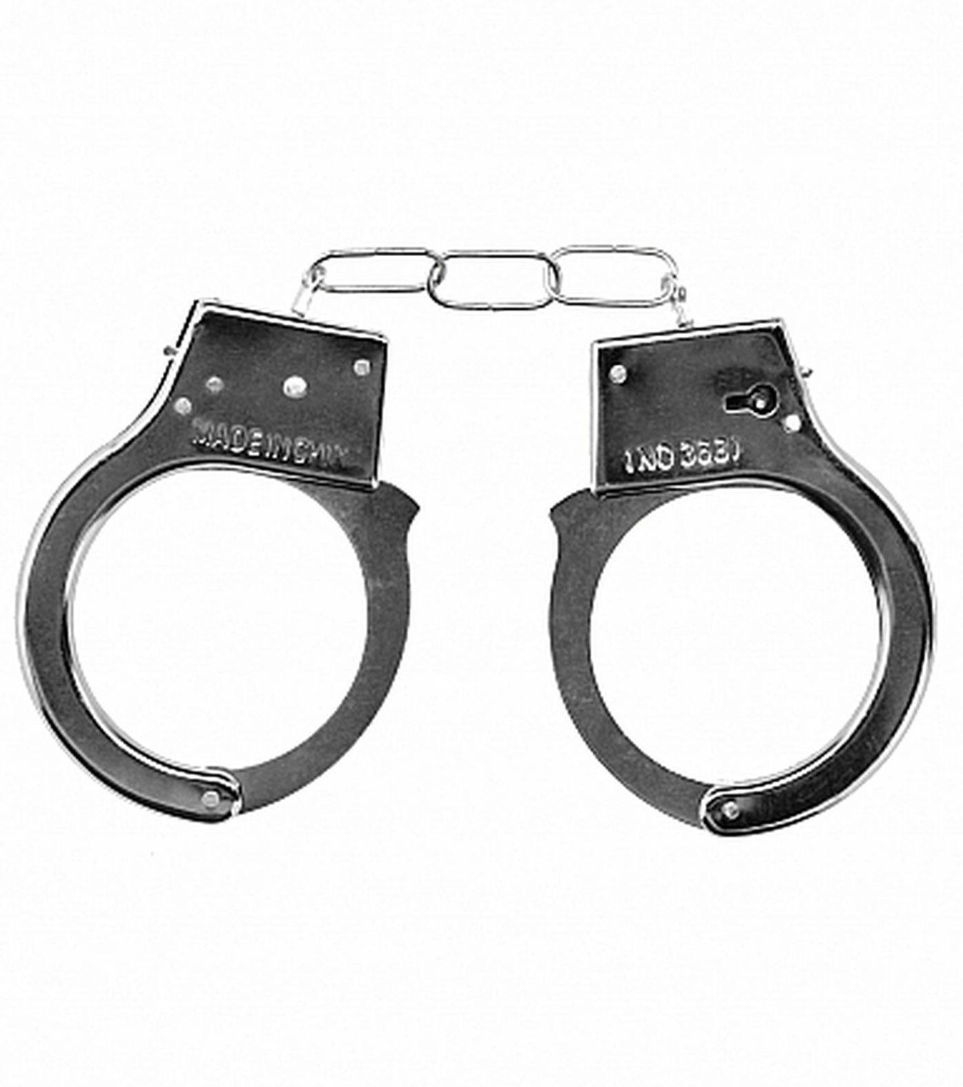 Наручники Ouch! Beginner's Handcuffs (серебристый)