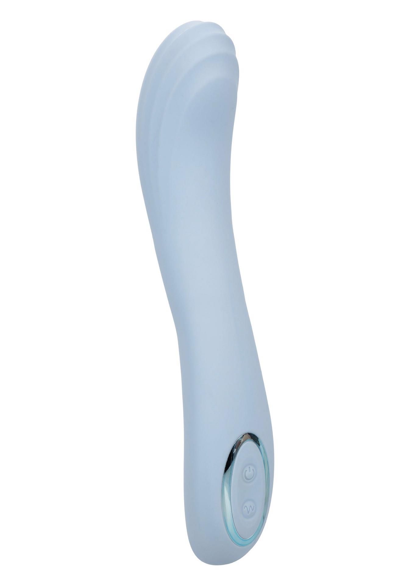 Вибратор CalExtoics Azure Collection Contoured G, 22.7 см (голубой)