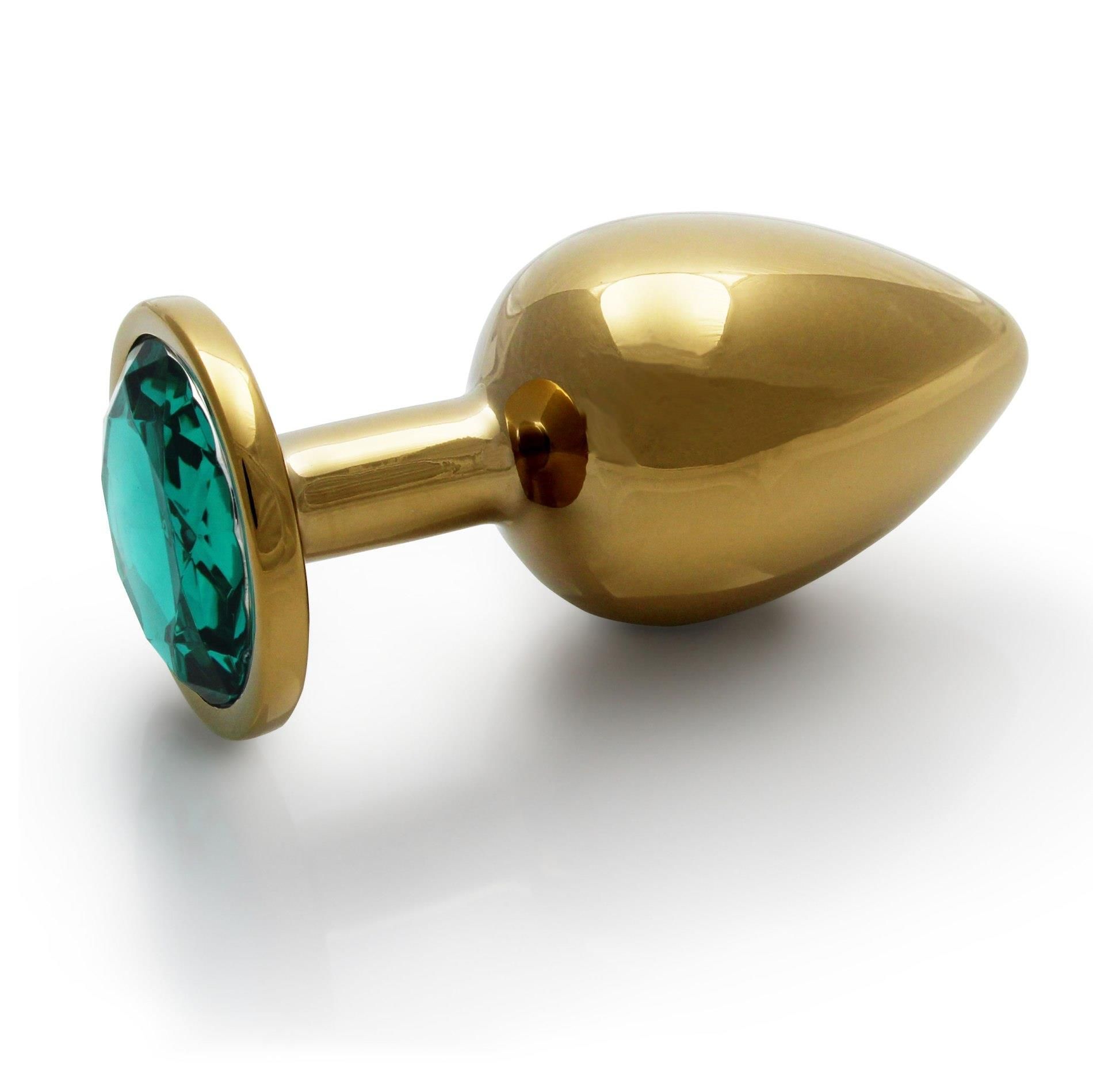 Korek analny Ouch! M, 7.1 cm (zielony)