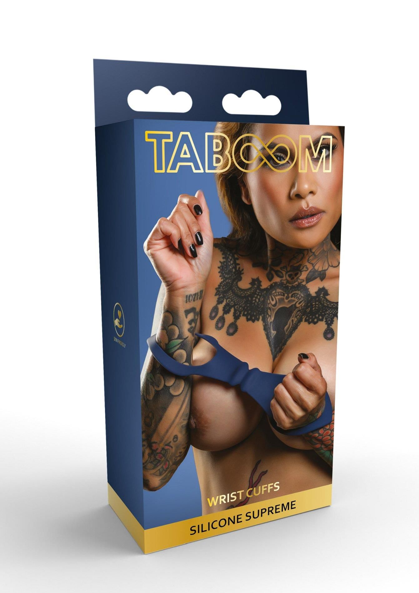 Наручники Taboom Silicone Supreme Wrist Cuffs (синий)