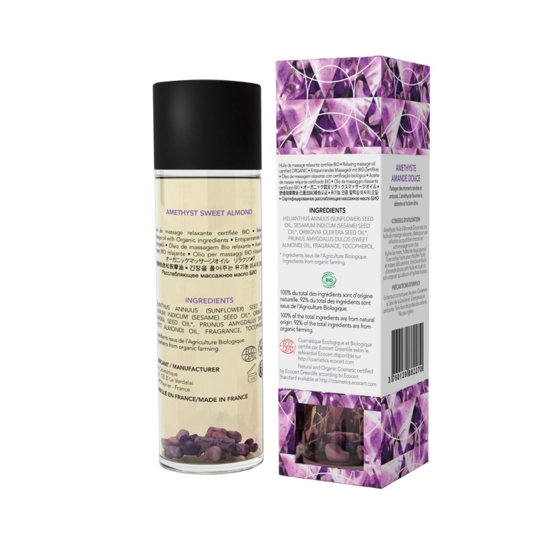 Массажное масло Exsens Amethyst Sweet Almond, 100 мл