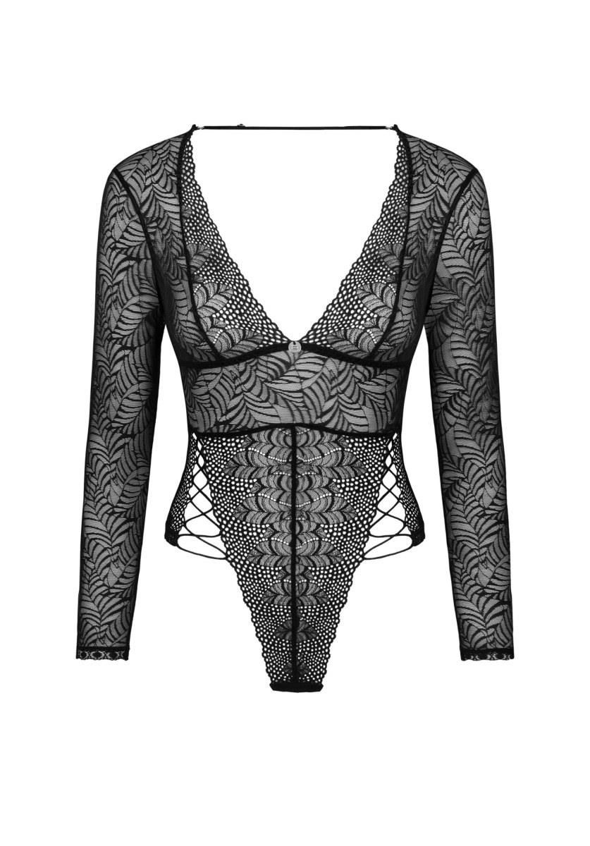 Боди Obsessive Merlys, M/L (черный)