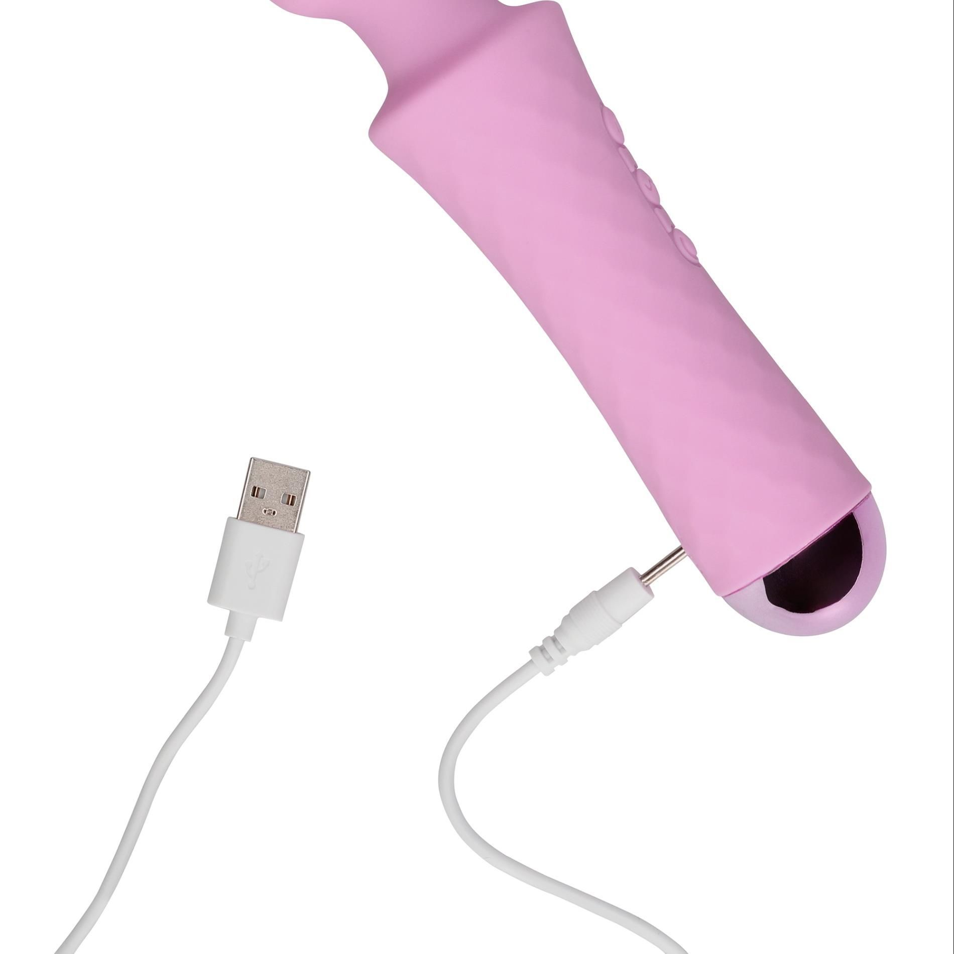 Мини-вибратор Loveline Exotic Fuchsia, 20.7 см (фуксия)