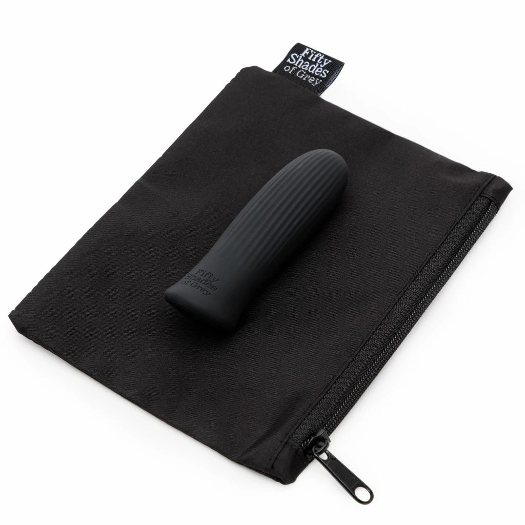 Вибратор Fifty Shades of Grey Sensation Bulle, 8.6 см (черный)