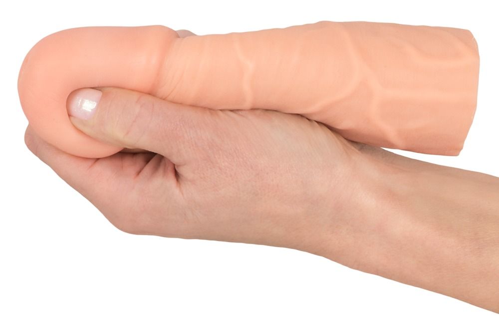 Насадка на пенис Nature Skin Extension Sleeve, 15,5 см (телесный)