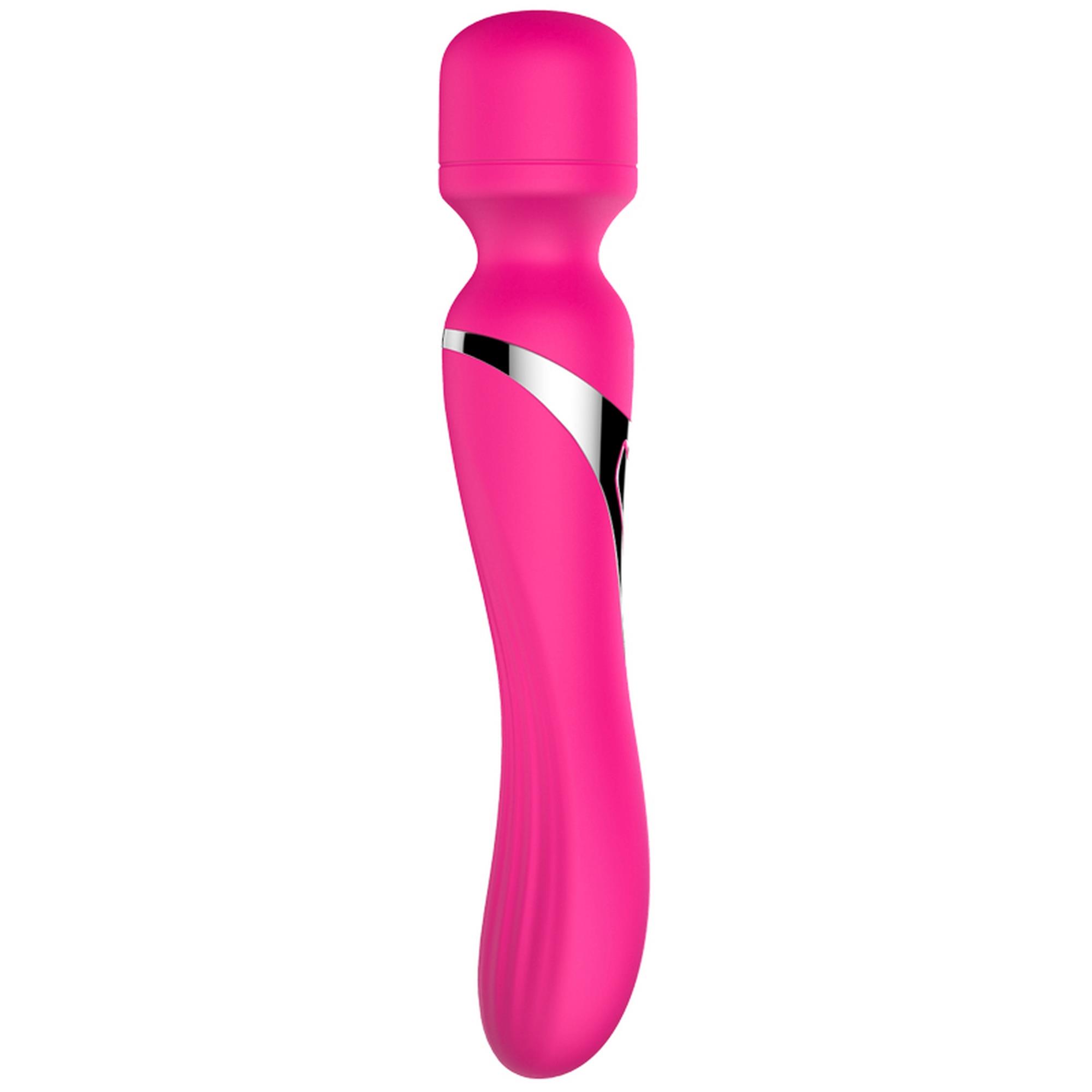 Вибратор B - Series Fox Dual Massager Pulsator, 22.6 см (розовый)