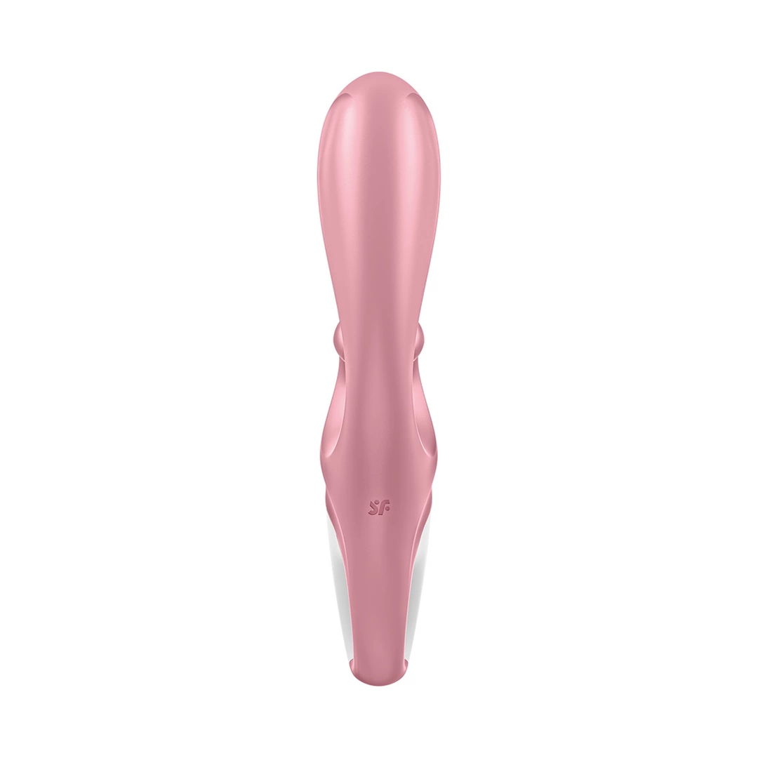 Вибратор Satisfyer Hug Me Connect App, 21 см (розовый)