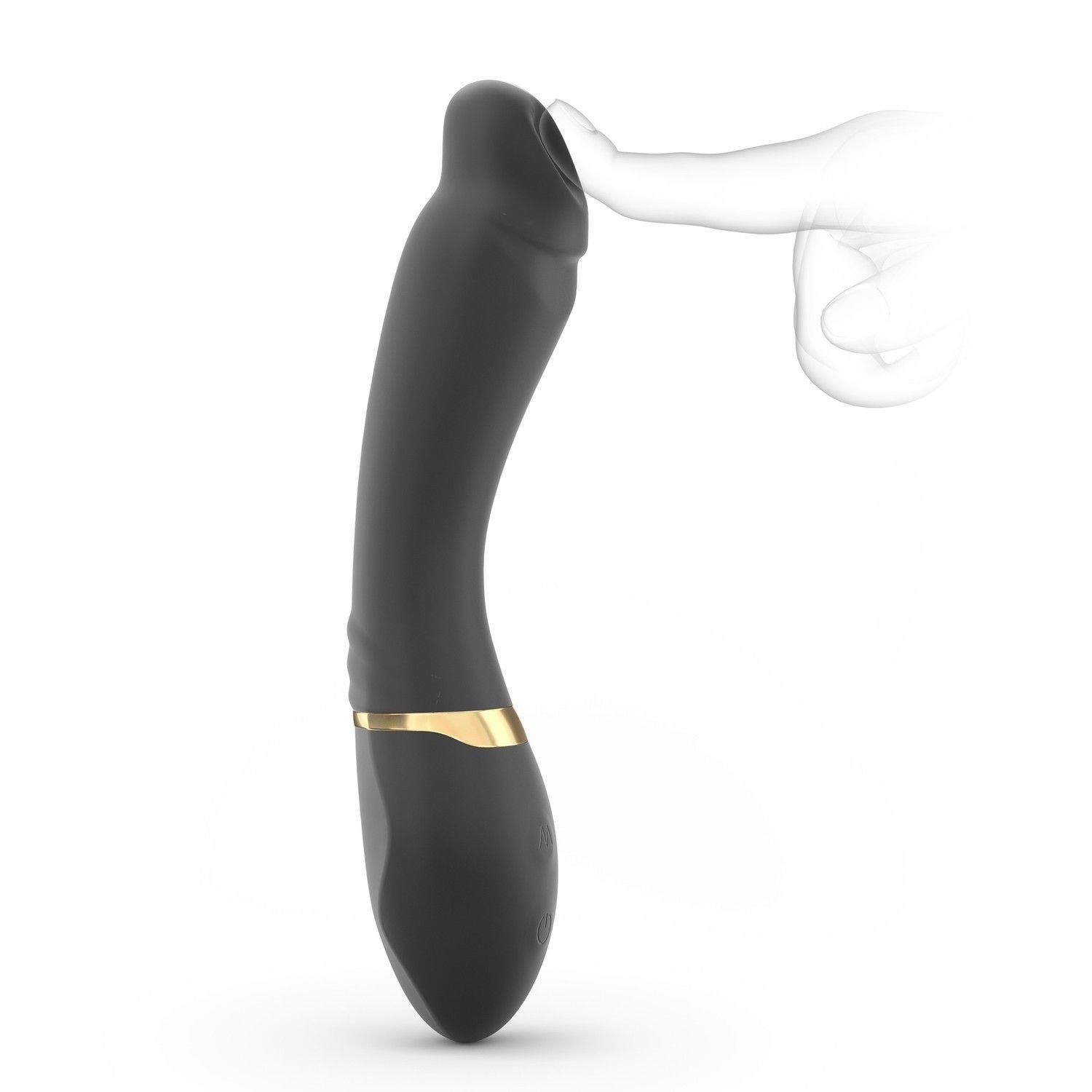 Вібратор Dorcel Tender Spot, 20,5 см (чорний)
