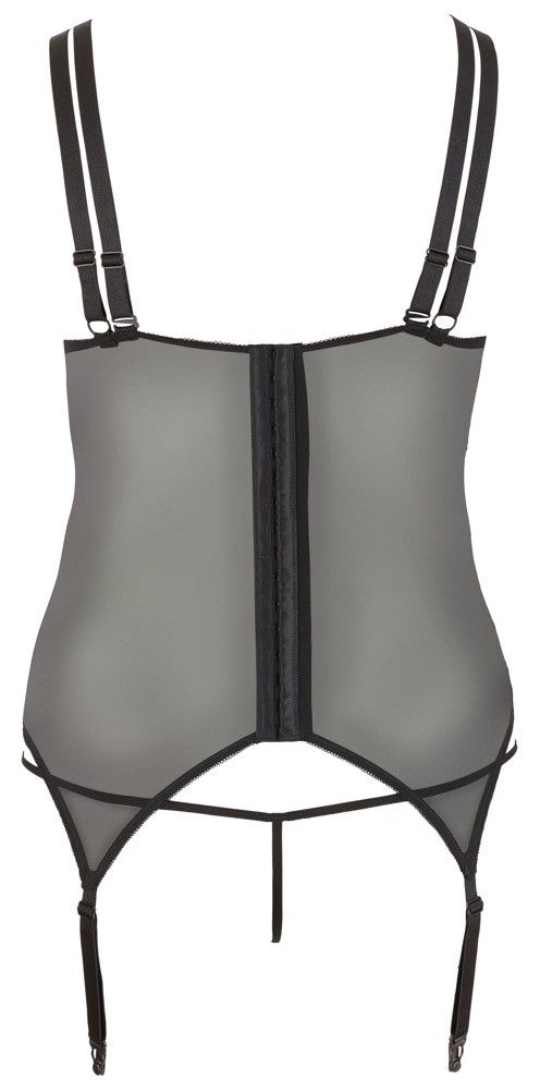 Корсет Cottelli Curves, XXL (черный)