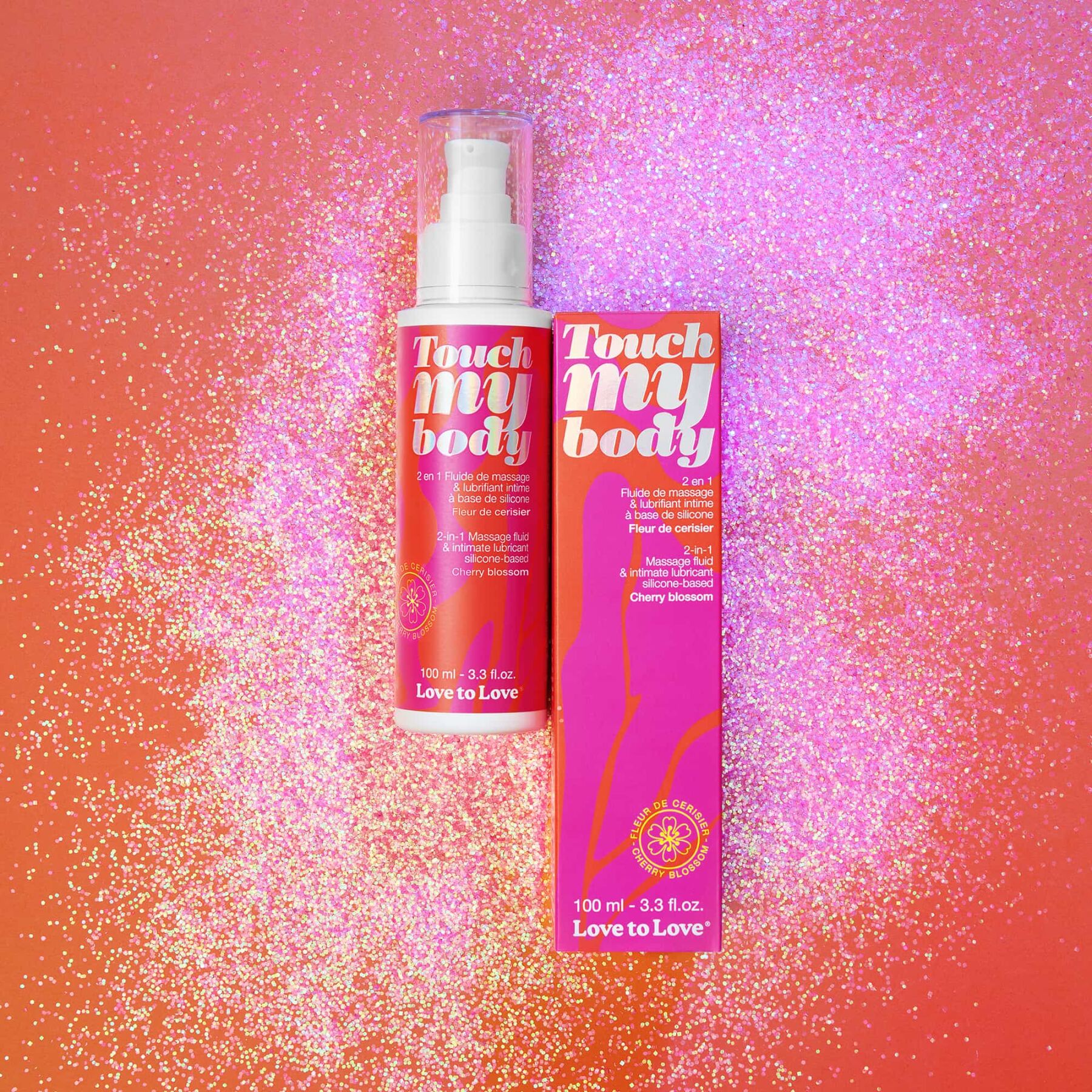 Лубрикант Love To Love Touch My Body вишня, 100 мл