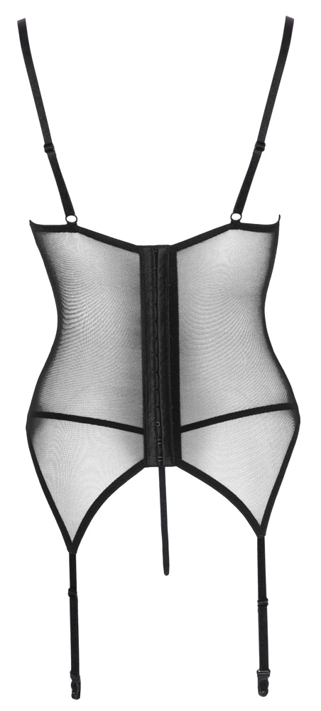 Gorset Cottelli Lingerie Basque, L (czerwony)