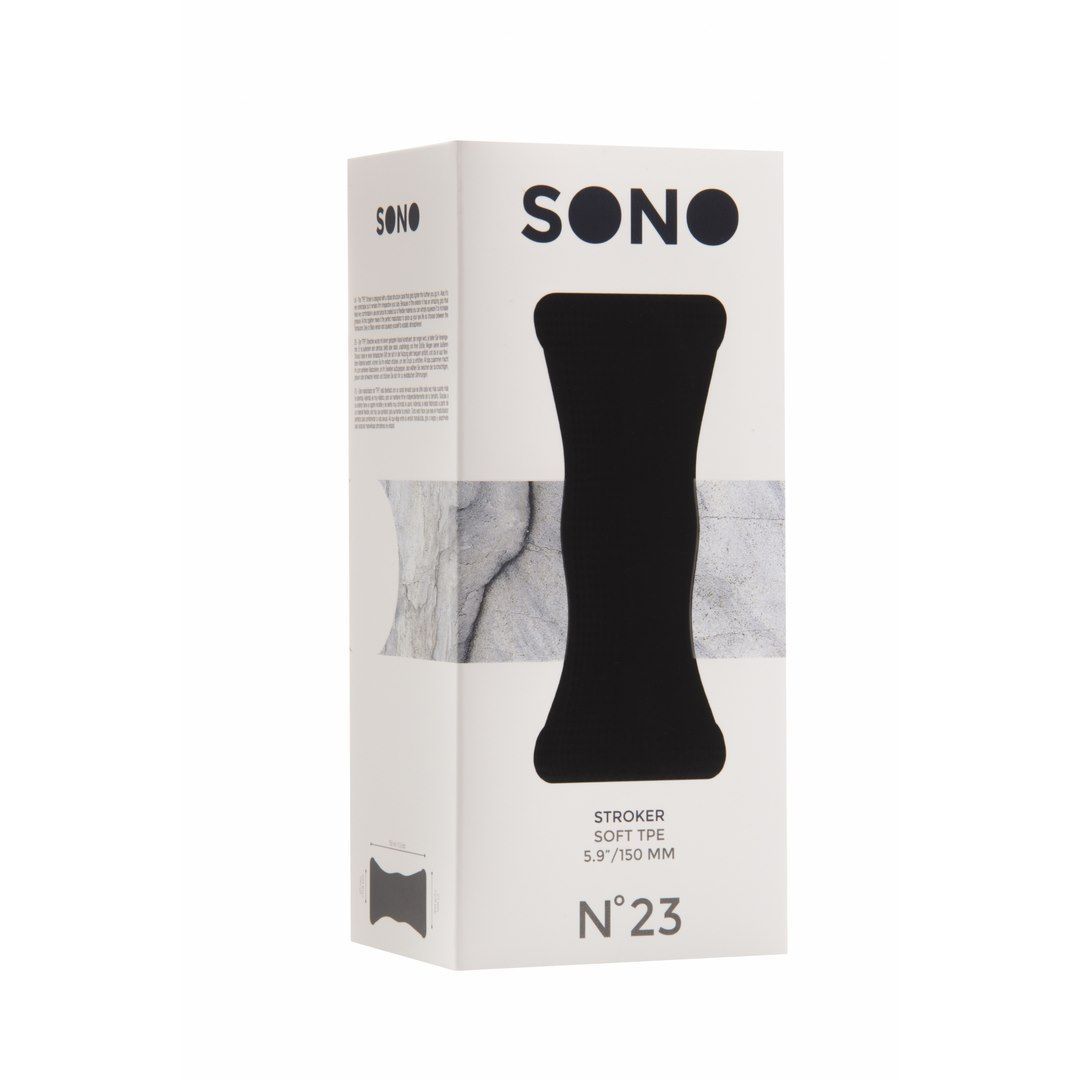 Sono - Masturbator, Czarny, 15 cm